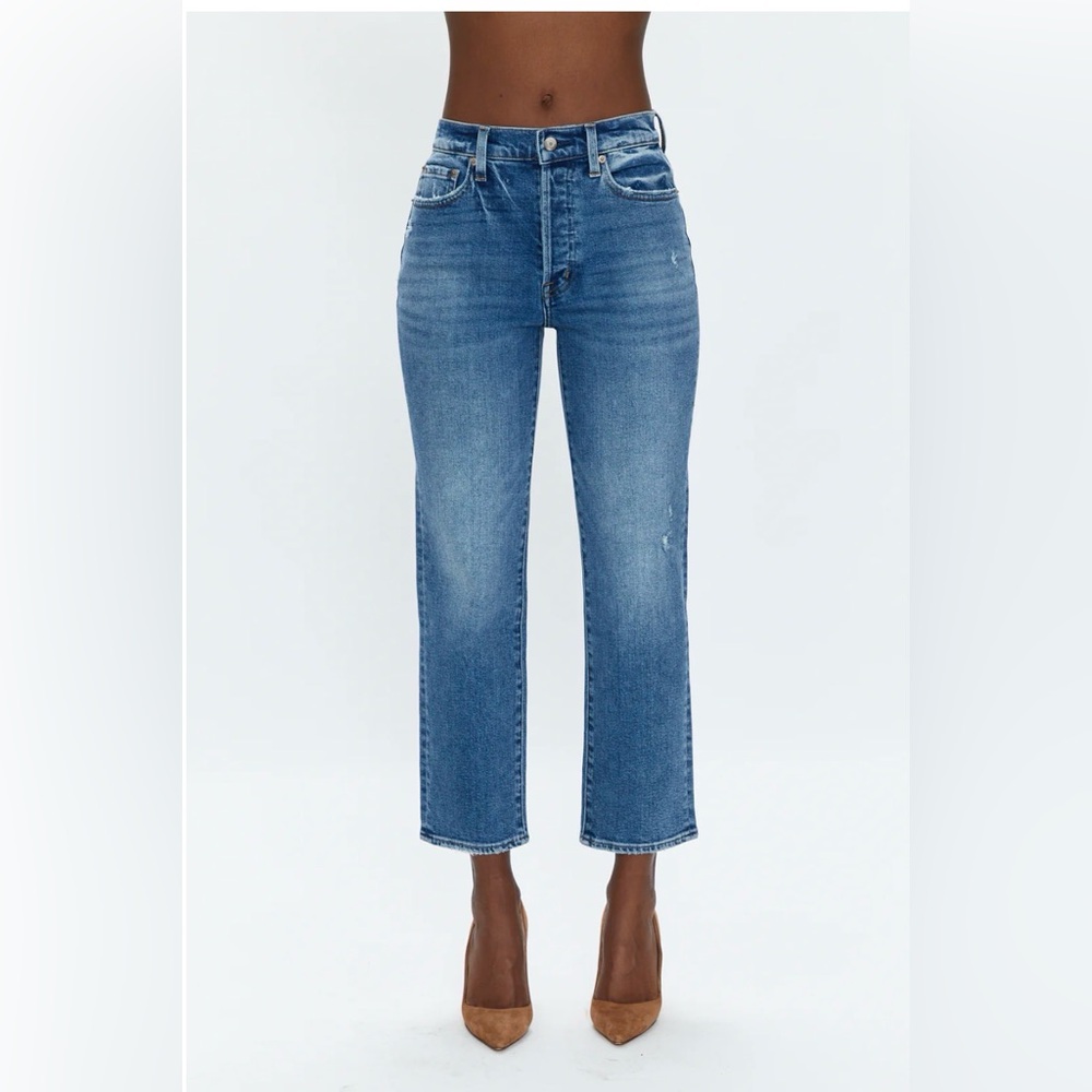 NWT Pistola Charlie High Rise Classic Straight Jean Size 30 - Picture 1 of 7